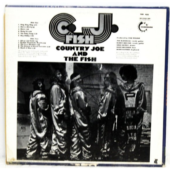 Vintage 1970 Country Joe and the Fish CJ Fish 12" Vinyl Album LP Record Rock - Picture 2 of 5